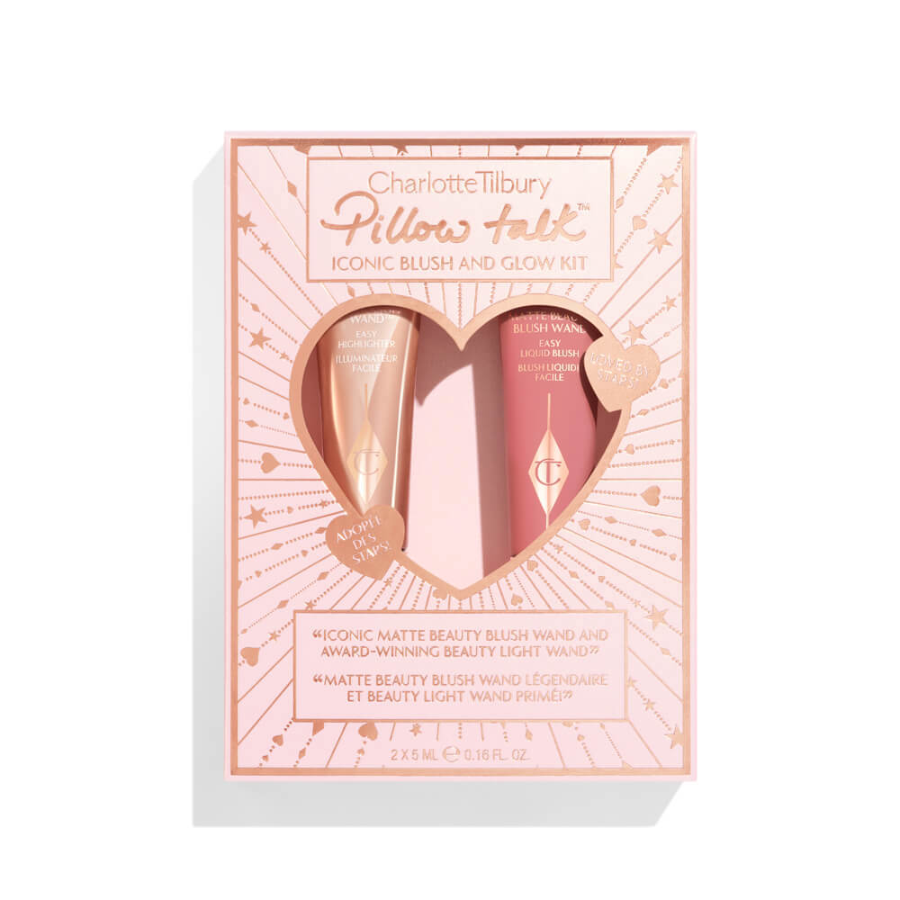 Charlotte Tilbury Pillow Talk Iconic Blush And Glow Kit